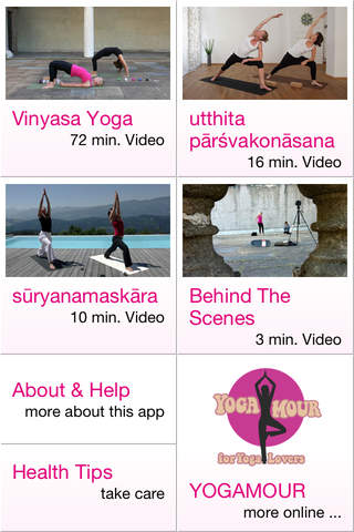 YOGAMOUR 01 - Vinyasa Yoga Video screenshot 2