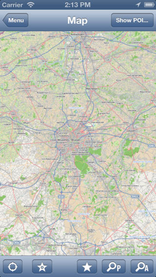 【免費旅遊App】Brussels, Belgium Offline Map - PLACE STARS-APP點子