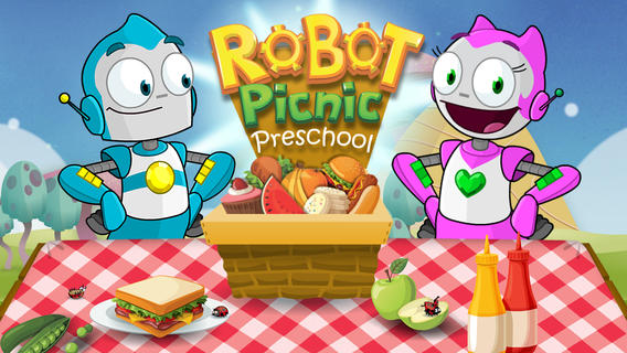 Robot Picnic Preschool Free