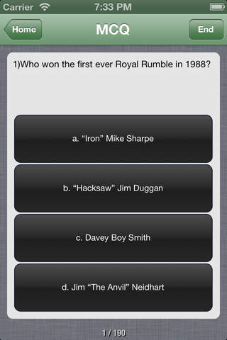 80's Wrestling Trivia Challenge screenshot 3