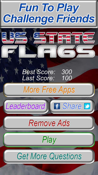 US State Flags Practice Quiz - The Free Educational United States Flag Trivia Game
