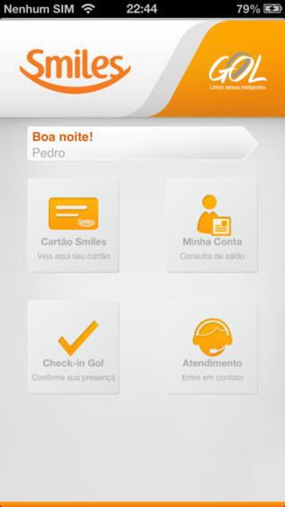Captura de tela do iPhone 5