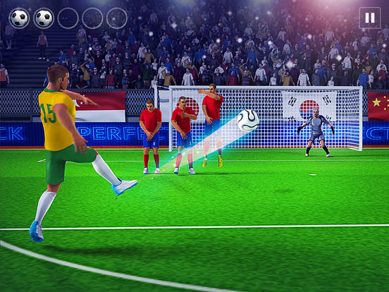 Hot Soccer FreeKick Asia 3D на iPad