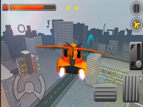 Скачать Sports Car Flying Simulator