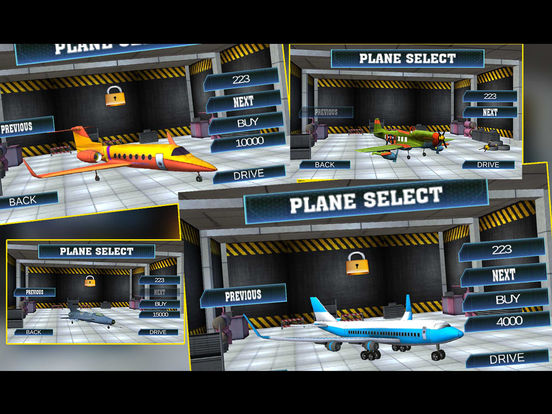 Flight Simulator Airplane 3D на iPad