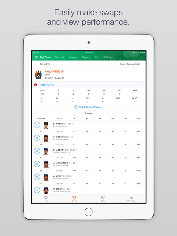 download yahoo sports fantasy baseball