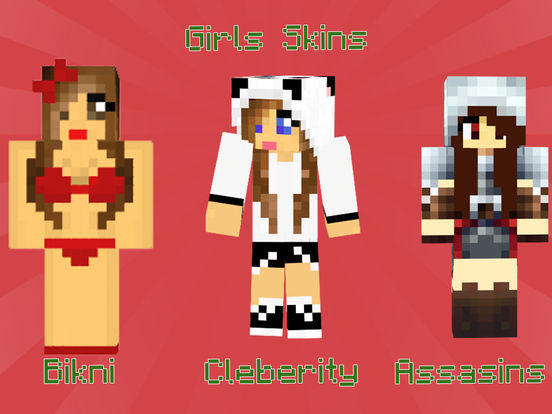 mcpe skins girl skins for minecraft pe