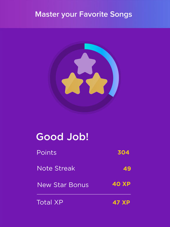 Screenshots of Magic Piano by Smule for iPad