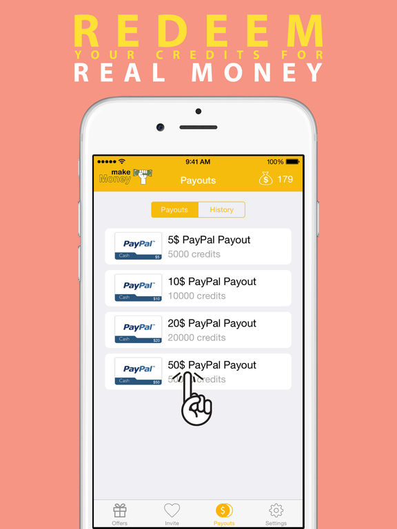 Screenshots of Make Money - Earn Free Cash for iPad
