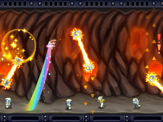Screenshots of Jetpack Joyride for iPad