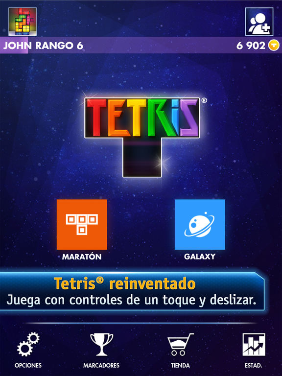 Captura de pantalla del iPad 1