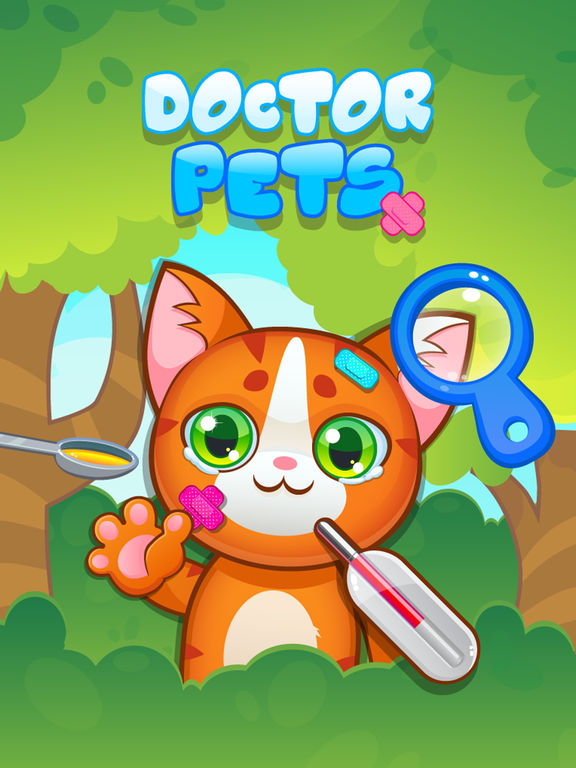 Doctor Pets - Домашние животные-врачи (No Ads) на iPad