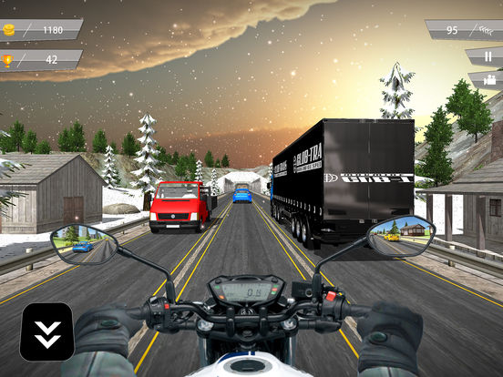 Игра Highway Motorbike Traffic Rider 3D