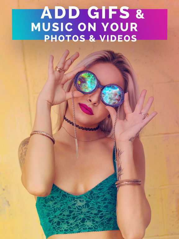 Screenshots of Gifx – Best Gif Editor To Make Art for iPad