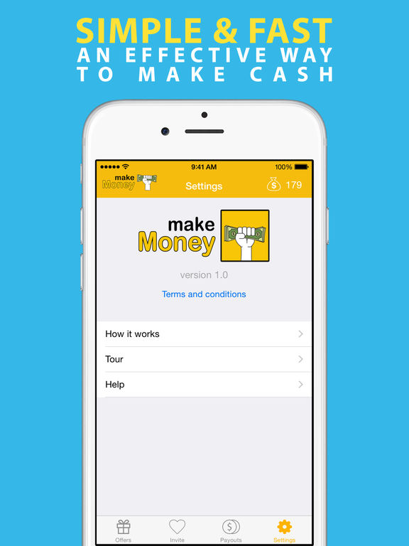 Screenshots of Make Money - Earn Free Cash for iPad