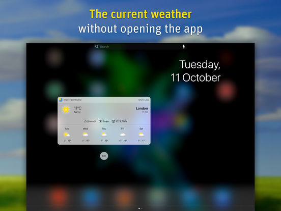 Captura de pantalla del iPad 4