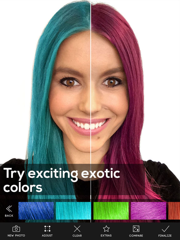 Hair Color screenshot