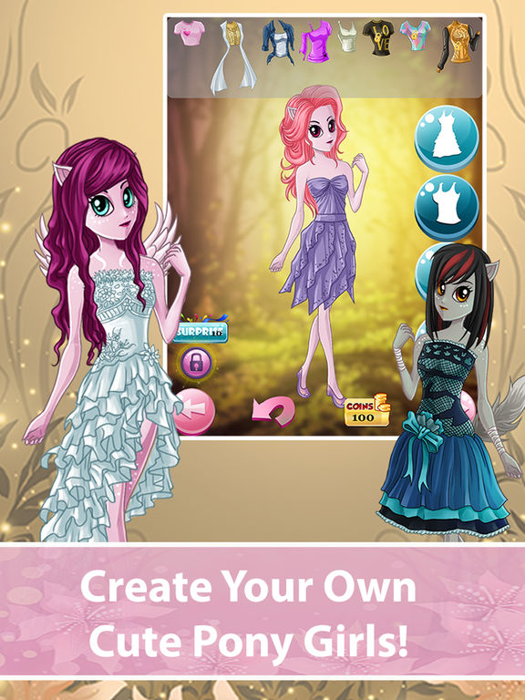 My Little Equestria Dress Up Pony Games For Girls Apppicker