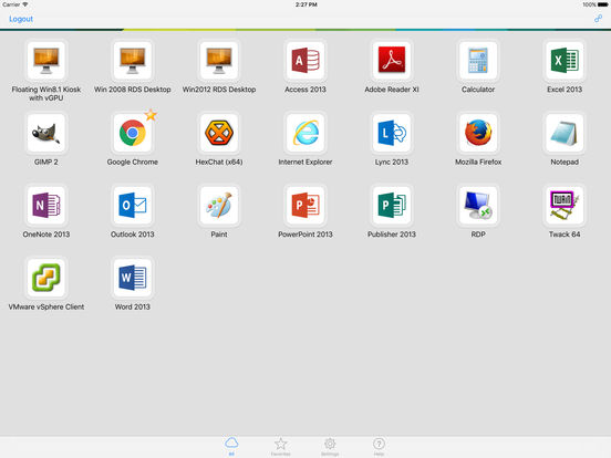 vmware horizon client