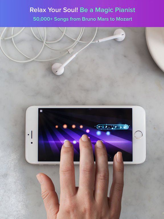 Screenshots of Magic Piano by Smule for iPad