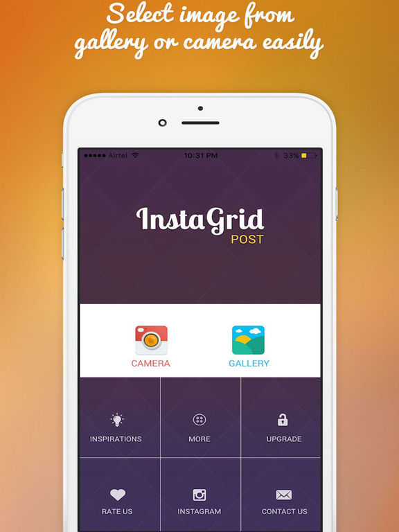 grid post on instagram