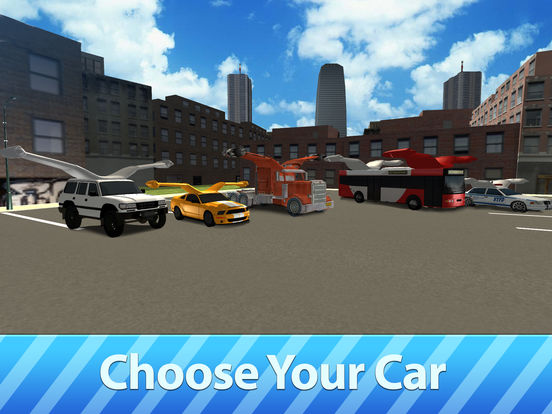 Скачать игру Flying Car Driver Simulator 3D