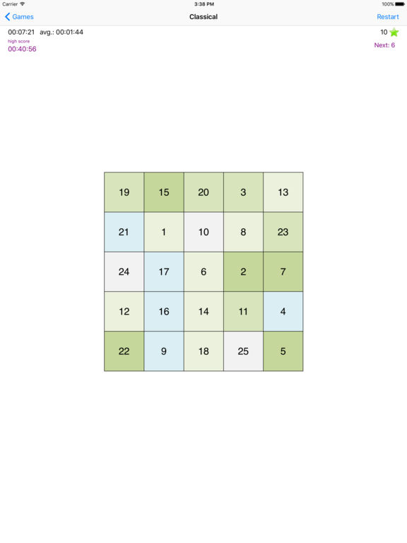 Schulte tablescreeshot 1