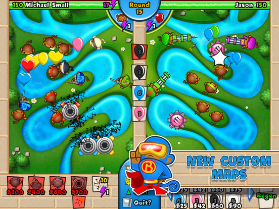 Screenshots of Bloons TD Battles for iPad