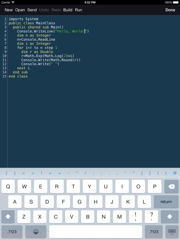 visual basic languages