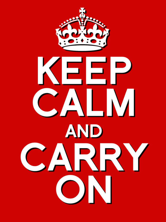 keep calm and carry on fangirl