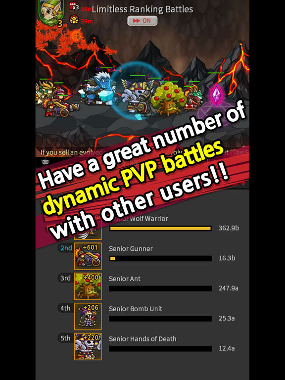 Screenshots of Endless Frontier for iPad