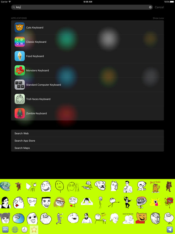 Trollfaces Keyboard by Orjen Solutions