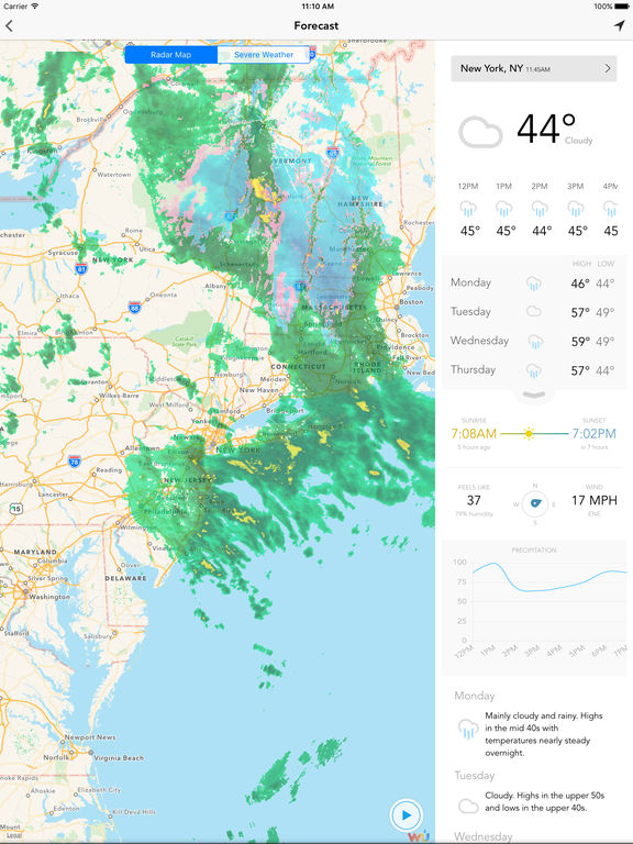 new york city weather channel