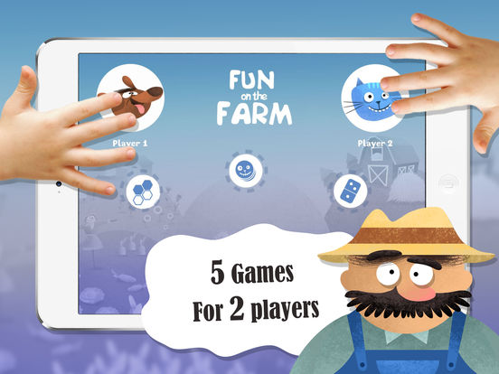 Fun on the Farm: 5 2-player board games for kids Fun on the Farm: 5 2-player board games for kids