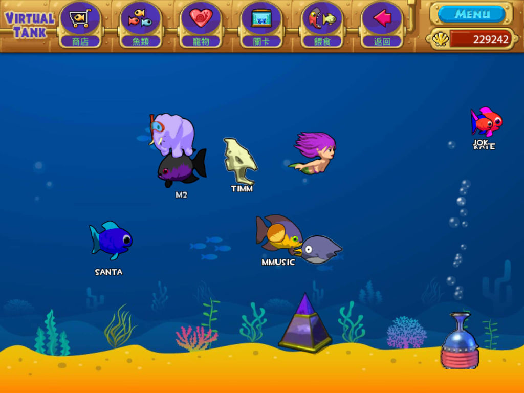 怪怪水族馆 - 经典怀旧养成养鱼游戏