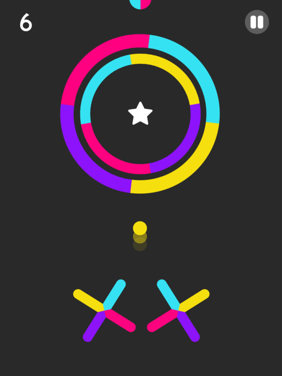 Screenshots of Color Switch for iPad
