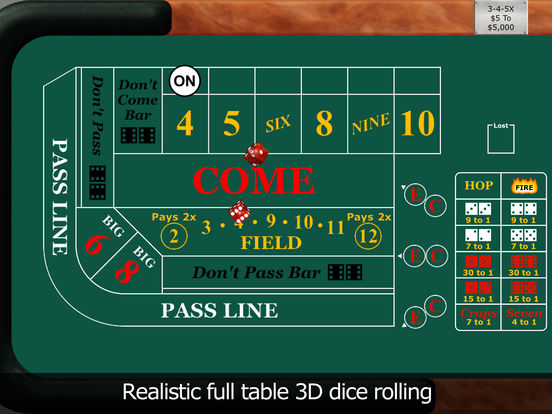 craps online game free