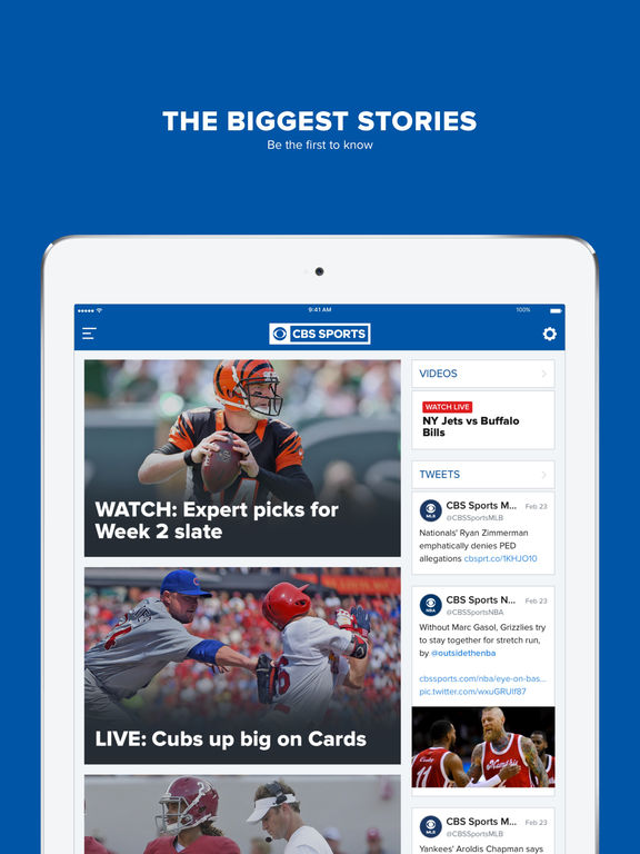 download cbs sports live