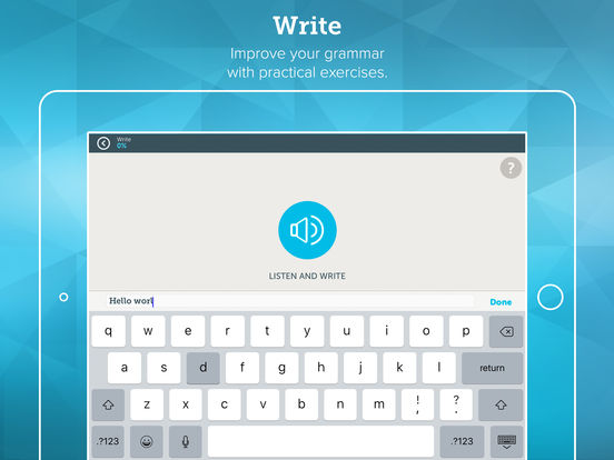 Screenshots of Learn English with ABA English for iPad