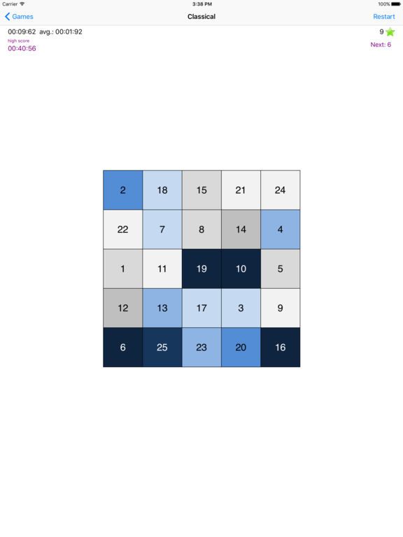 Schulte tablescreeshot 2