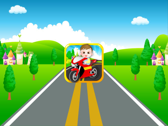 Детский мопед - игра в мотоцикл для ясельников