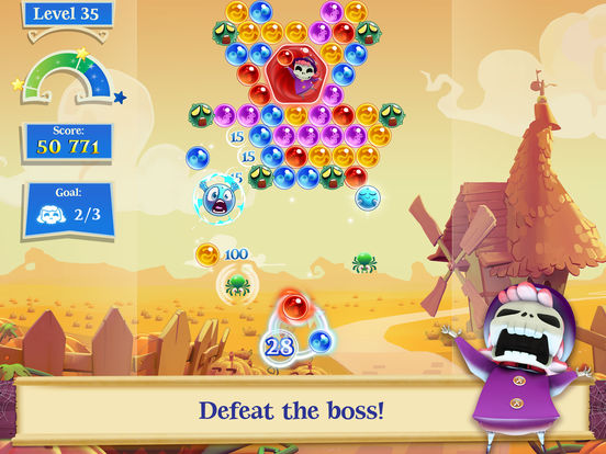 Screenshots of Bubble Witch 2 Saga for iPad