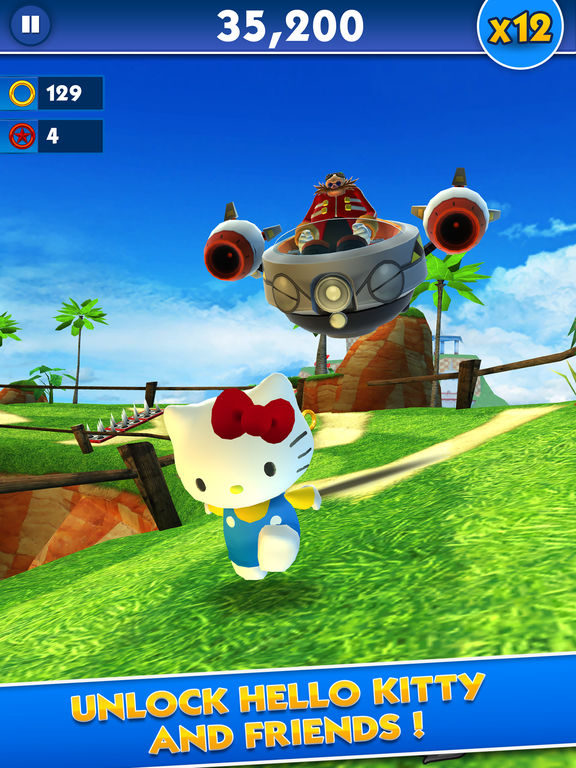 Screenshots of Sonic Dash for iPad