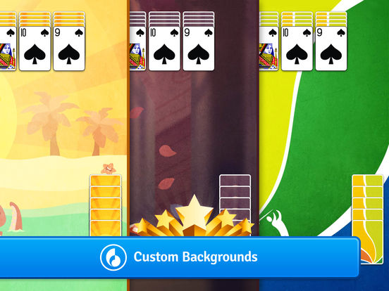Screenshots of Spider Solitaire Free by MobilityWare for iPad