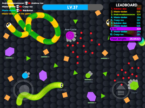 battle snake online game