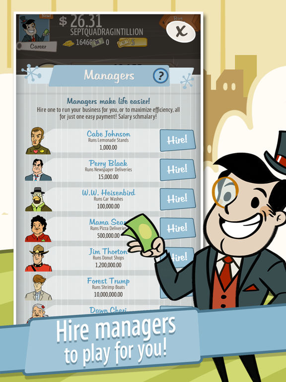Screenshots of AdVenture Capitalist! for iPad