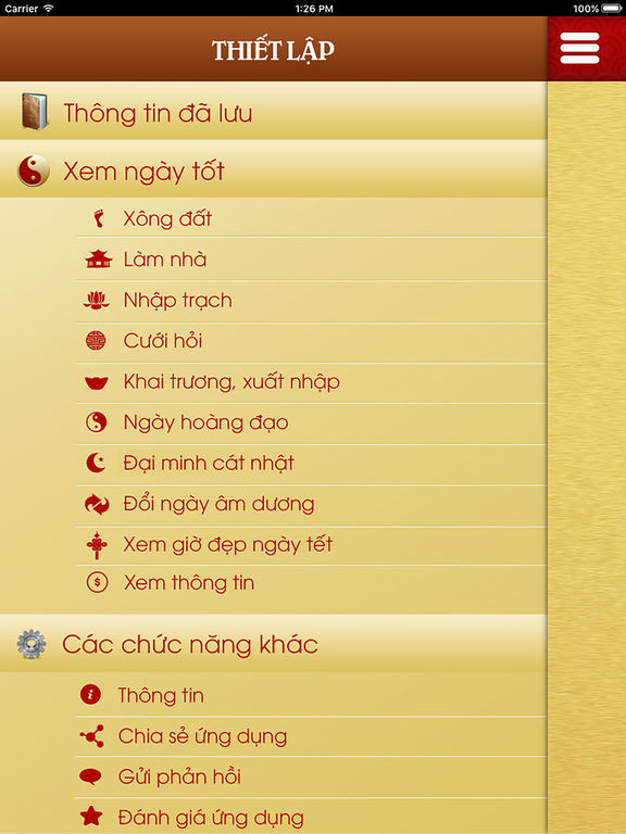 Screenshots of Xem Ngay Tot for iPad