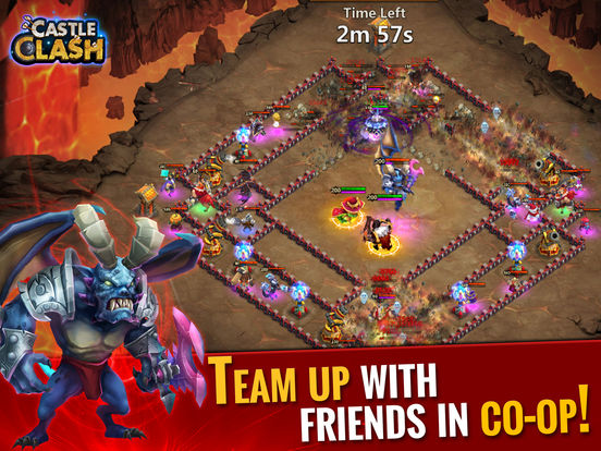 Screenshots of Castle Clash: Age of Legends for iPad