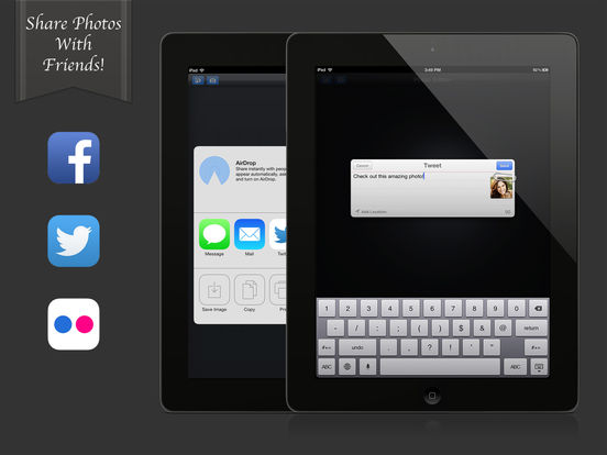 Screenshots of Photo Editor- for iPad