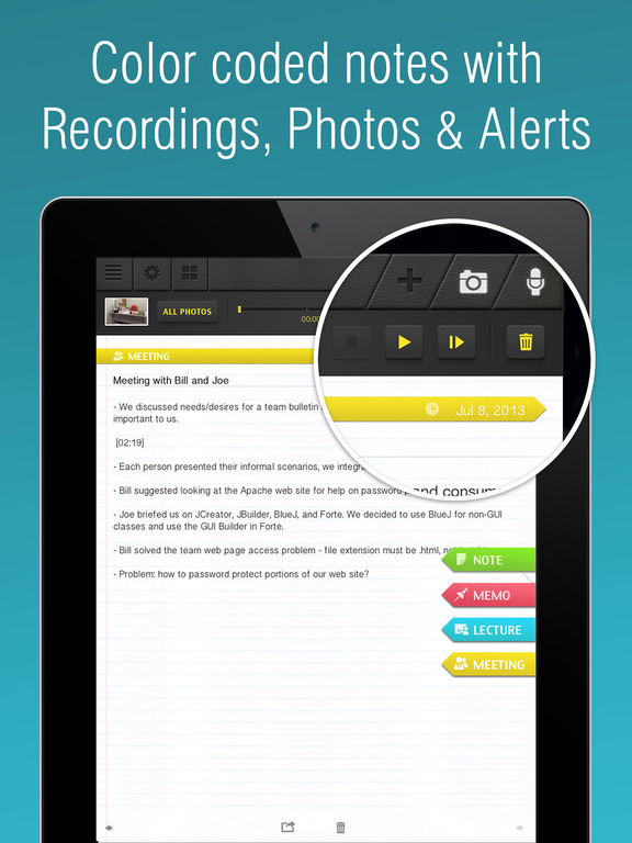 lecture recorder app